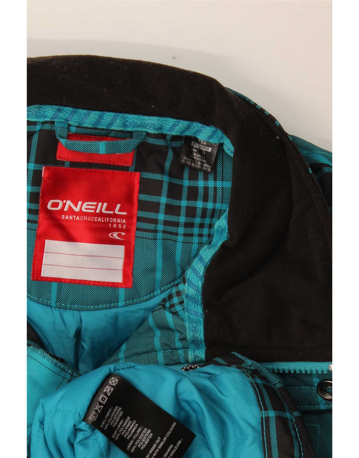 O'Neill Boys Utility Jacket 13-14 år Blå Plaid Polyester