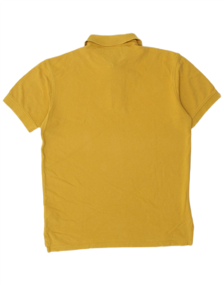 Tommy Hilfiger herre poloshirt Medium gul bomuld
