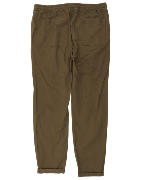 Marks & Spencer Herre tilspidsede bukser Large W38 L30 Khaki Cotton