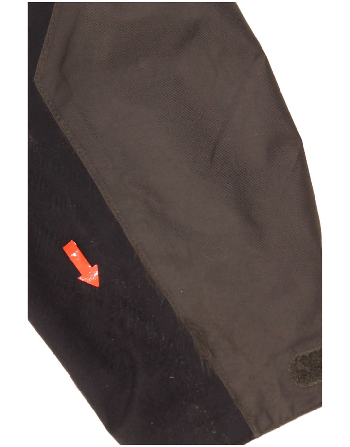 Jack Wolfskin Regnjakke til mænd UK 36/38 Medium Grey Colourblock Polyamid