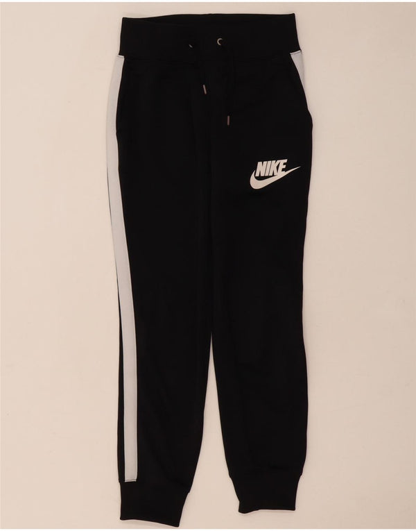 Nike træningsdragt til kvinder Joggers UK 6 XS Sort Colourblock Polyester