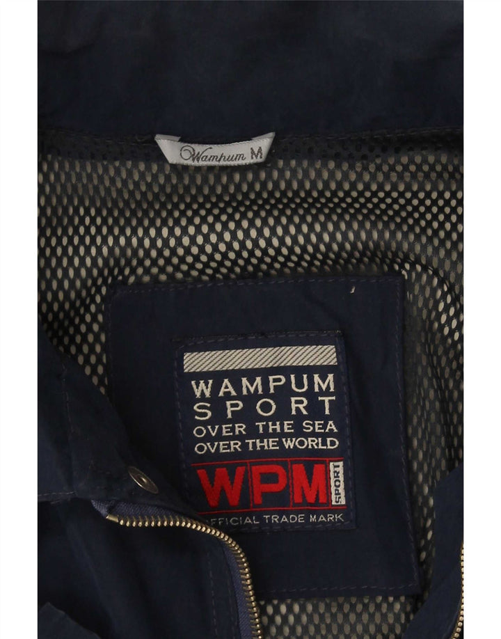 Wampum Herre Utility Jacket UK 38 Medium Navy Blue