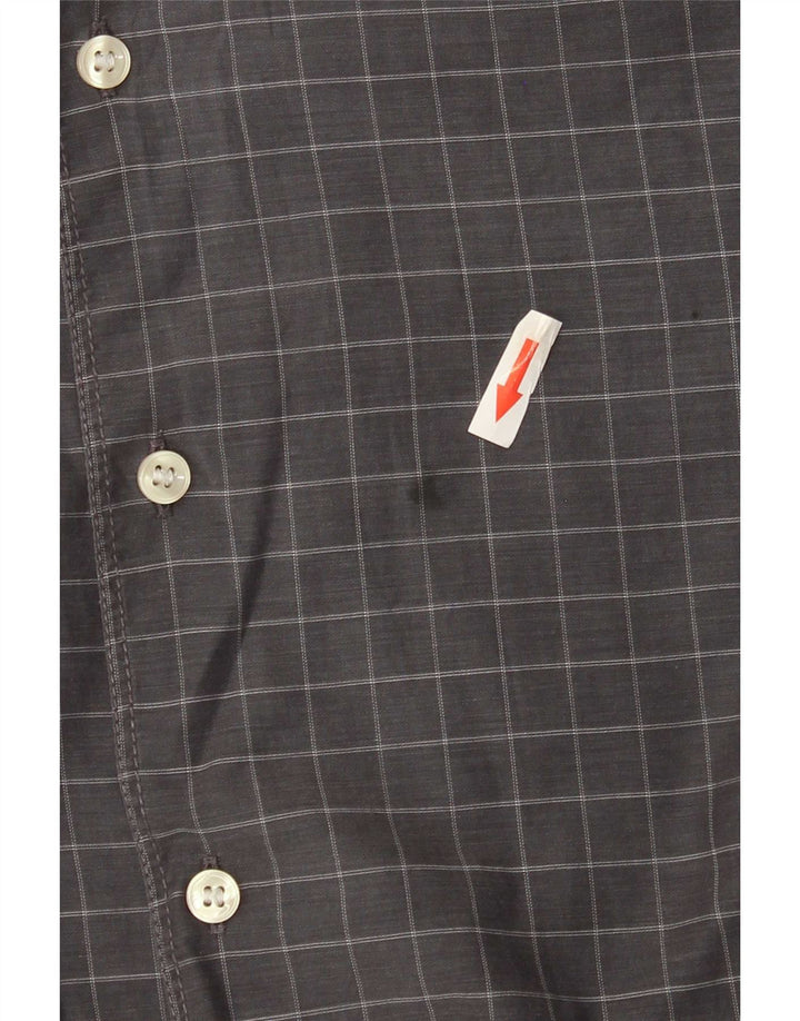Massimo Dutti herreskjorte XL grå ternet