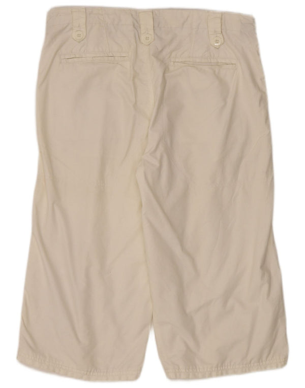 TOMMY HILFIGER Grafiske Bermuda-shorts til mænd Medium W32 Hvid bomuld