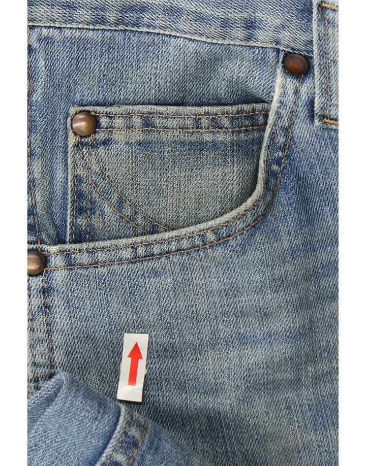 Wrangler Straight Jeans til mænd W36 L30 blå bomuld
