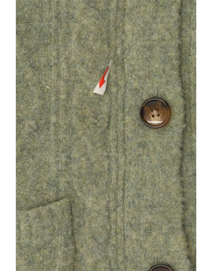 Marks & Spencer Dame Longline Cardigan Sweater UK 10 Small Green