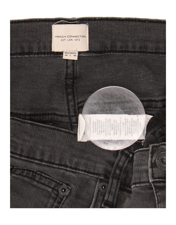 FRENCH CONNECTION Womens Slim Jeans UK 14 Large W30 L30 Grey Cotton Vintage French Connection and Second-Hand French Connection from Messina Hembry 