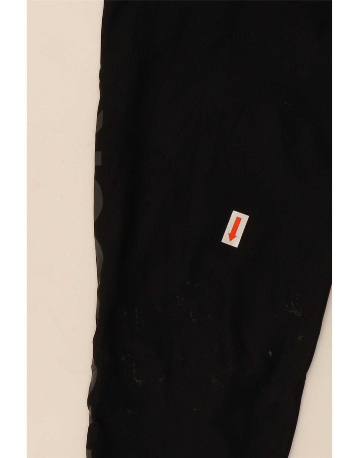 Reebok Grafiske Leggings til kvinder UK 12 Medium Sort