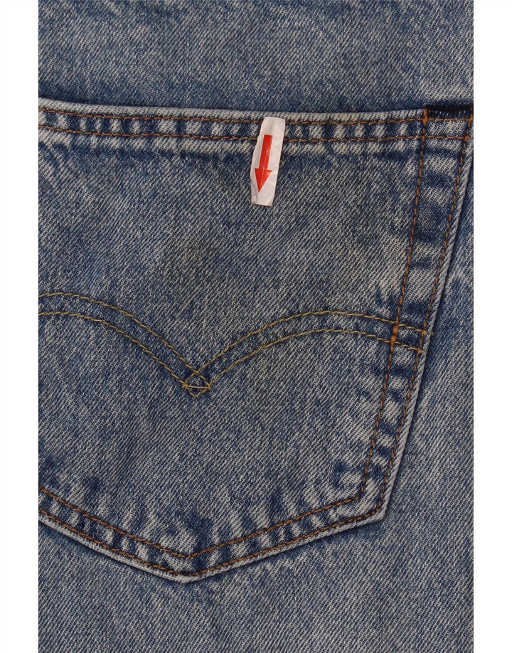 Levi's denimshorts til mænd W30 mellemblå bomuld