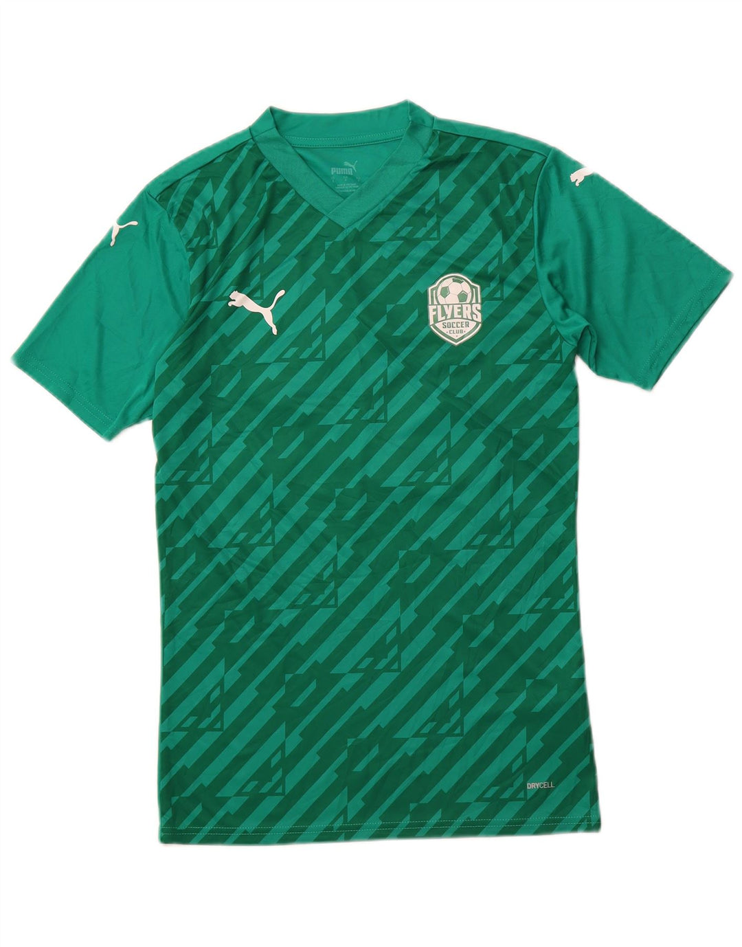 PUMA Herre grafisk T-shirt Top Lille grøn geometrisk polyester