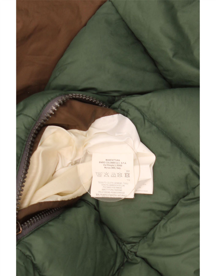 COLMAR Herre hætte polstret Gilet IT 48 Medium Grøn polyamid