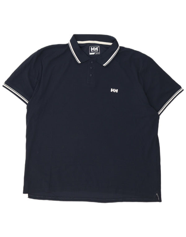 Helly Hansen Herre Polo Shirt 3XL Navy Blue Polyester