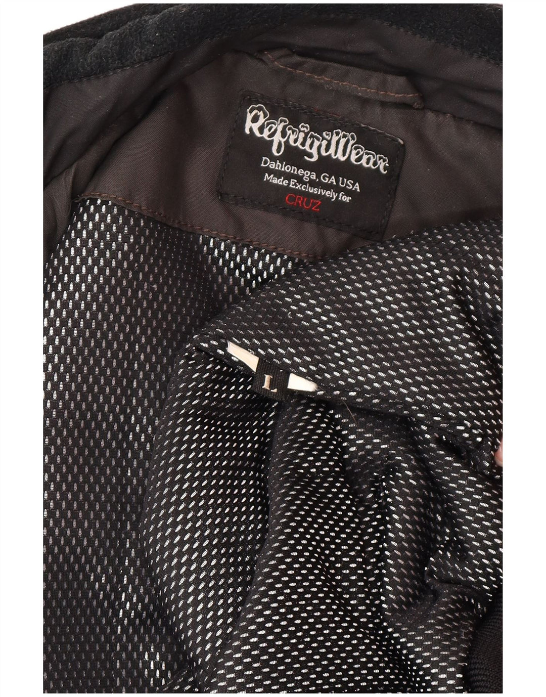 Refrigiwear Herre Bomber Jacket UK 40 Large Grey Colourblock