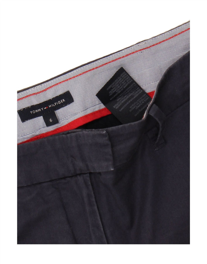 TOMMY HILFIGER Womens Chino Shorts US 6 Medium W32 Navy Blue Cotton Vintage Tommy Hilfiger and Second-Hand Tommy Hilfiger from Messina Hembry 