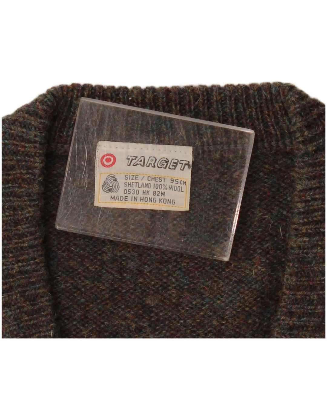 Vintage herrevest tanktop lille grå argyle/diamantuld