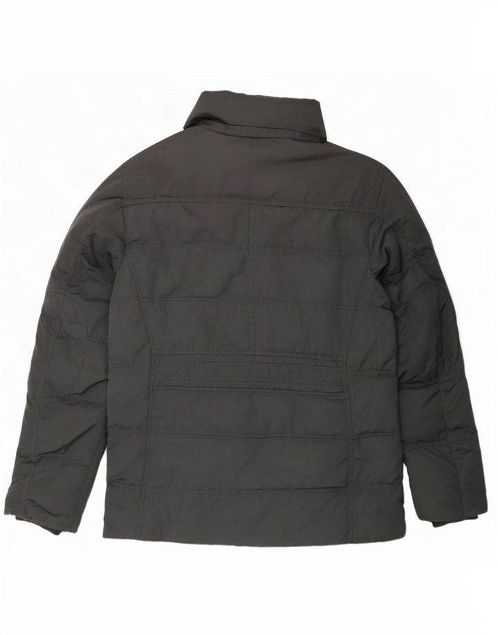 Hackett Herre polstret jakke UK 40 Large Grå Polyester