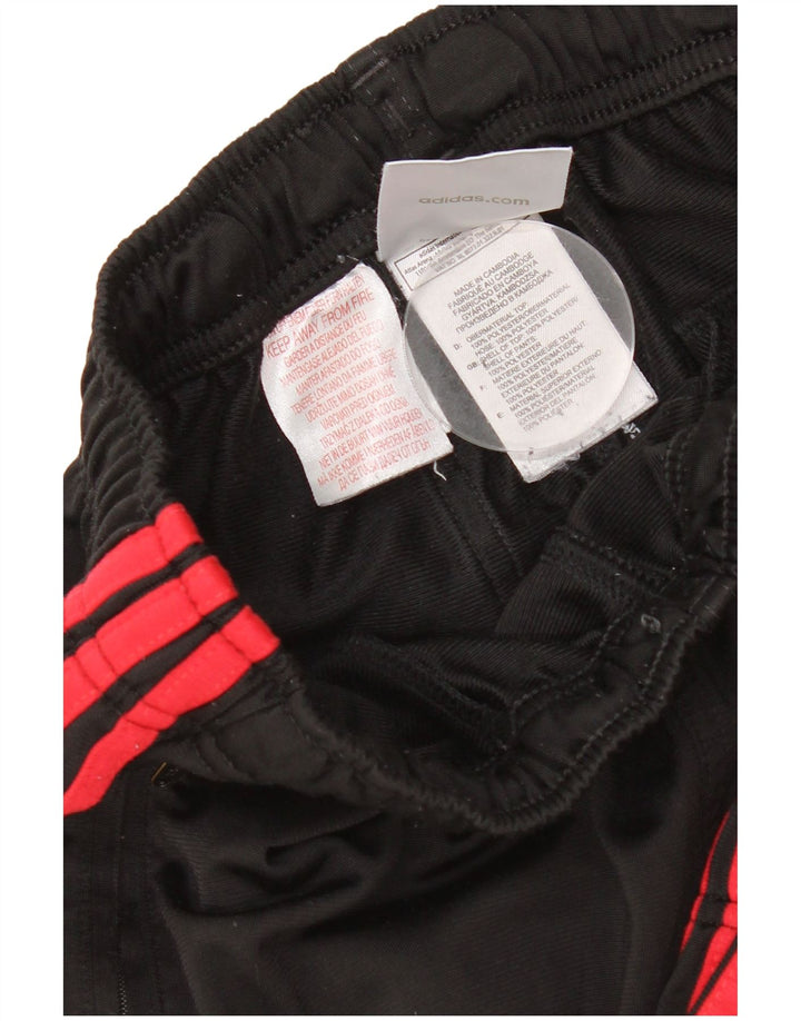 Adidas Drenge Træningsdragt Bukser Joggers 13-14 År Sort Polyester