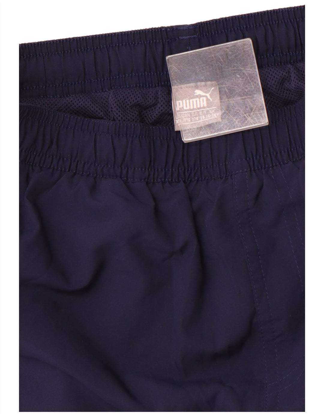 PUMA Grafiske sportsshorts til drenge 15-16 år marineblå