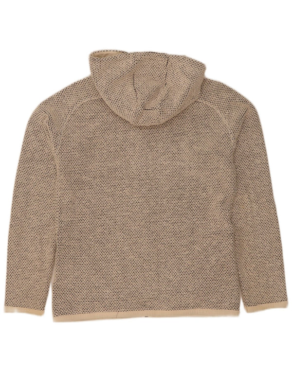 Weird Fish Dame Hættetrøje Sweater UK 14 Medium Grey Flecked Bomuld