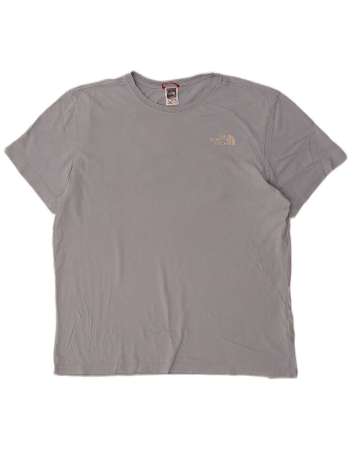 The North Face Herre Grafisk T-Shirt Top Stor Grå Bomuld