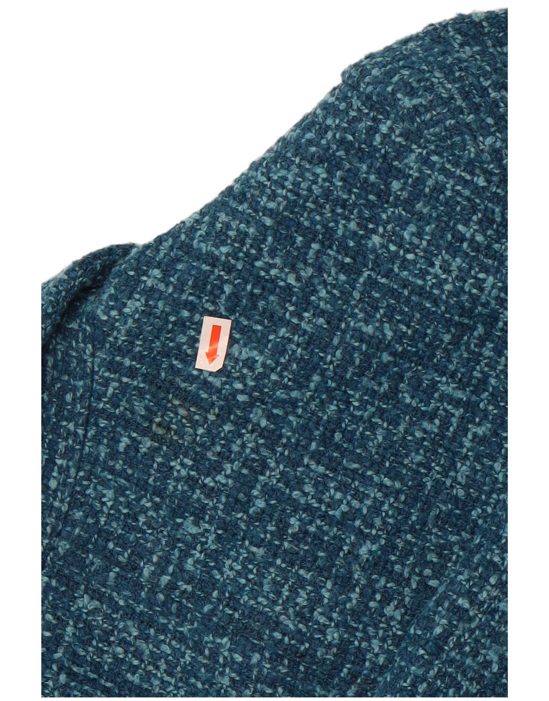 Marks & Spencer Dame 4-knaps blazerjakke UK 14 Medium Blue Polyester