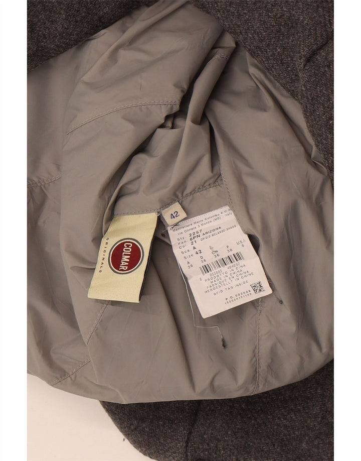 Colmar Dame Polstret Frakke IT 42 Small Grey Colourblock