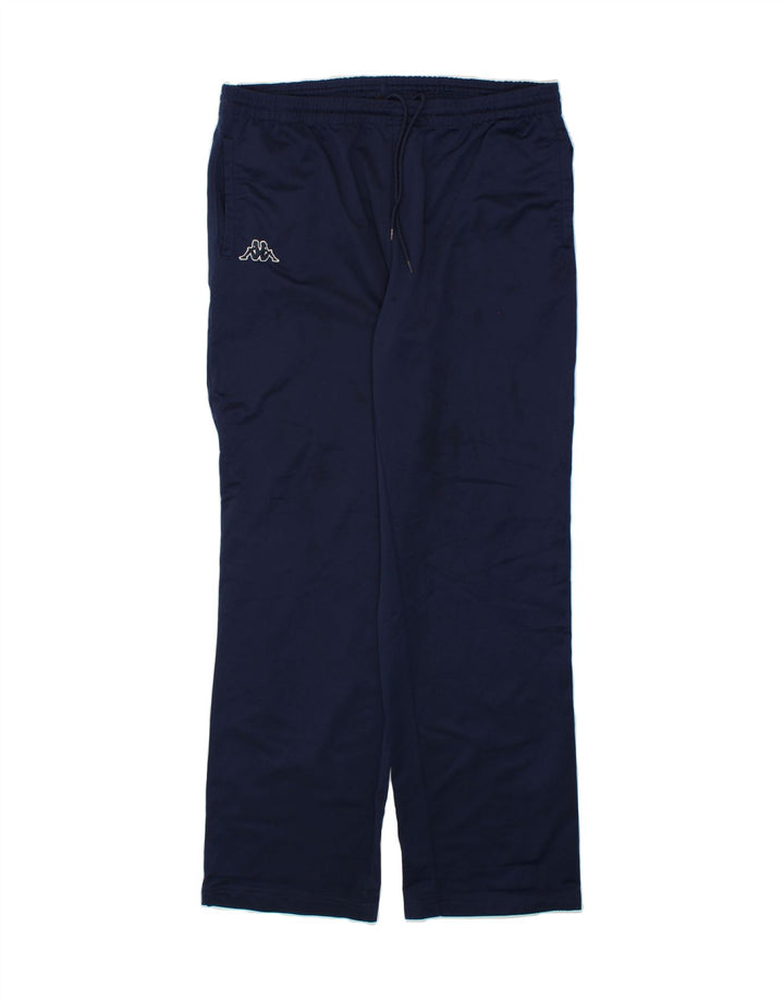 KAPPA Mens Tracksuit Trousers XL  Navy Blue Polyester Vintage Kappa and Second-Hand Kappa from Messina Hembry 