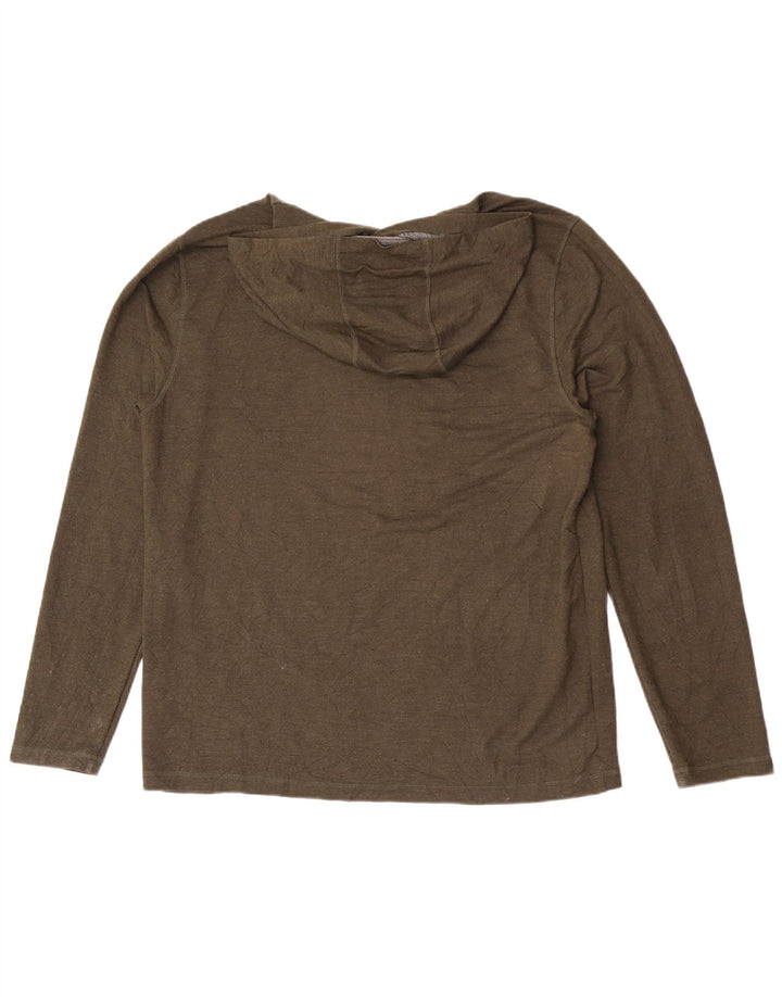 Orvis Herre hættetrøje Jumper Stor Khaki Rayon