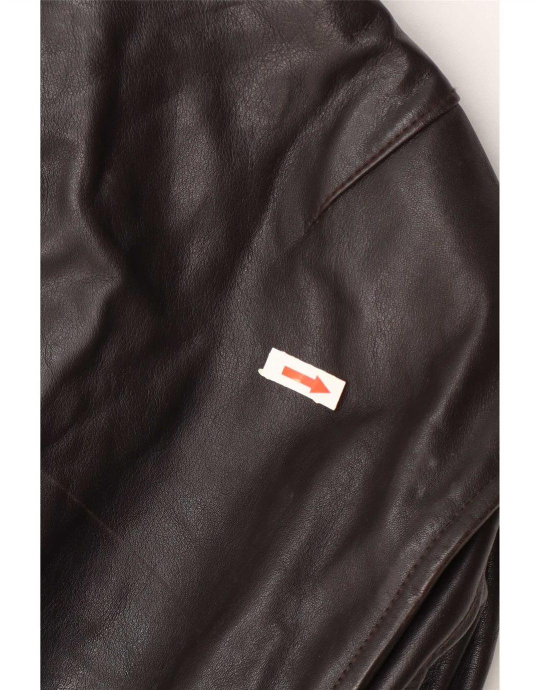 Vintage herre læderjakke IT 52 XL Brun