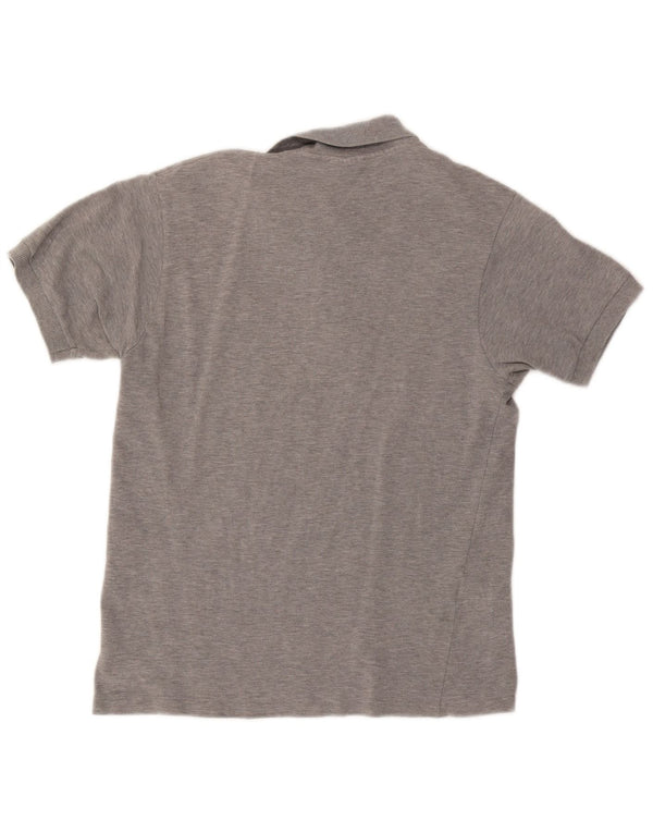 LACOSTE Poloskjorte til mænd str. 3 Lille grå bomuld
