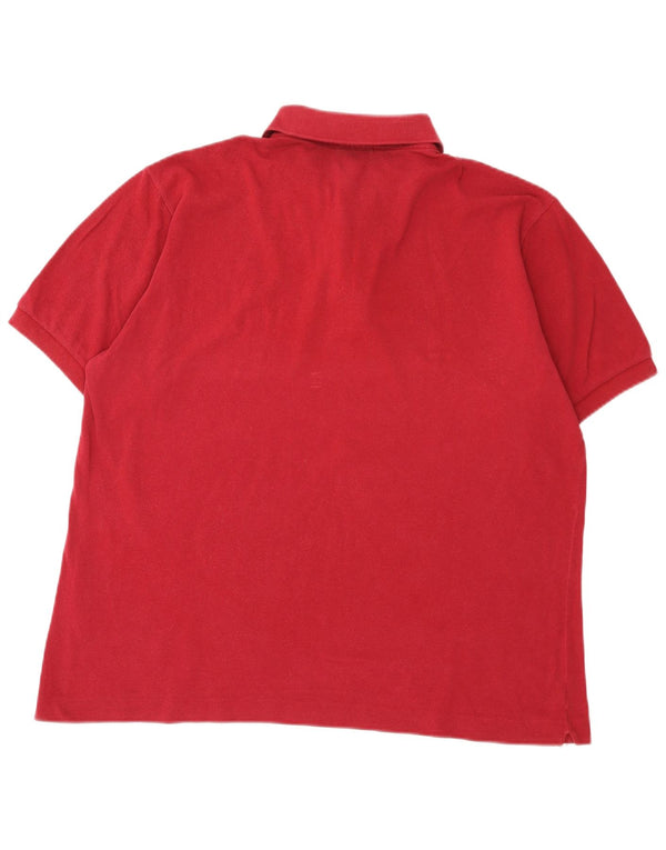 Lacoste herre poloskjorte str. 6 XL Bourgogne bomuld