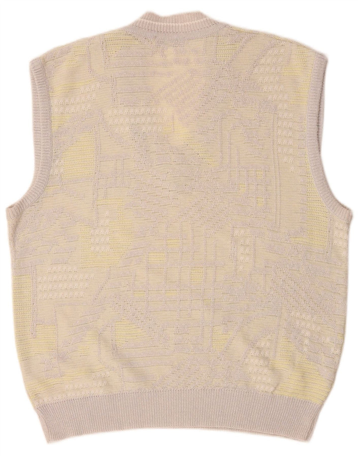 Bueckle Herrevest Tank Top Stor Grå Geometrisk