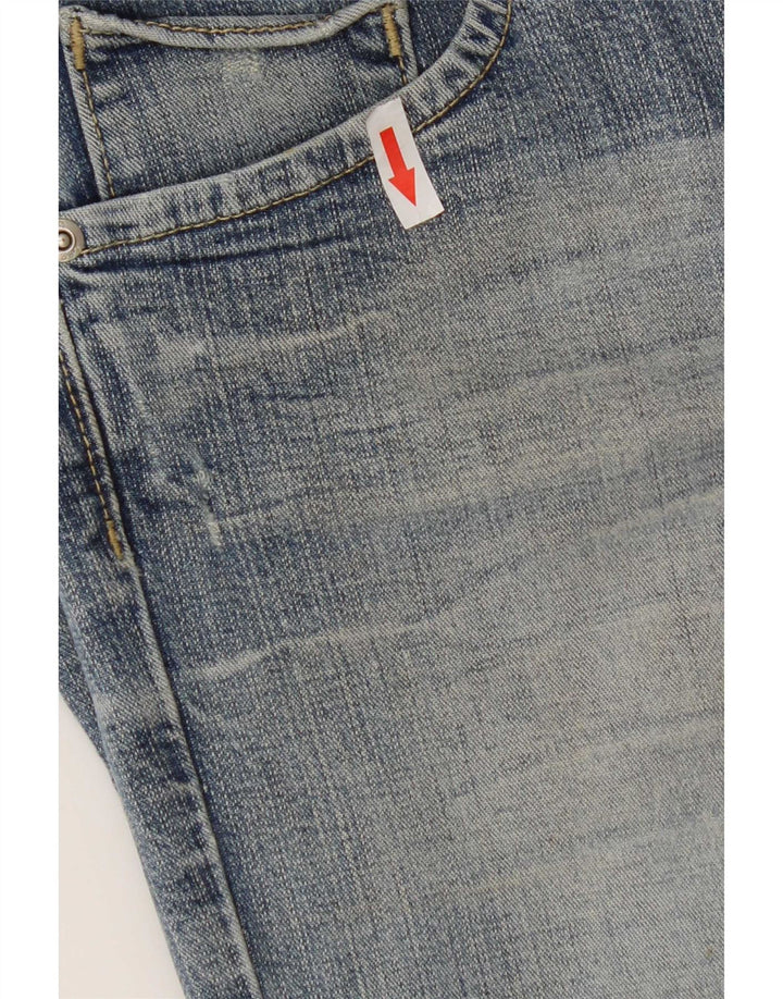 Lee Womens Heritage Bootcut Jeans US 13/14 Large W34 L30 Blue Cotton