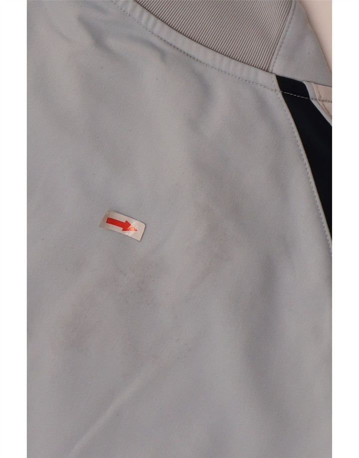 Nike Træningsdragt til mænd, topjakke UK 35/37 Small Blue Colourblock Polyester