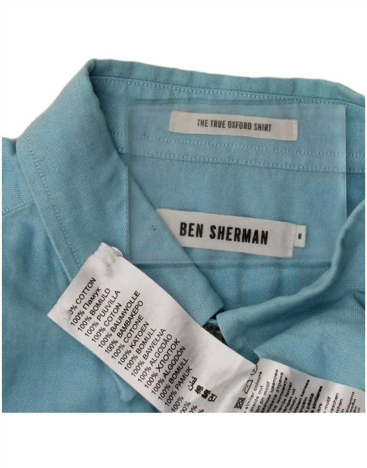 BEN SHERMAN Herreskjorte Medium Blå Bomuld