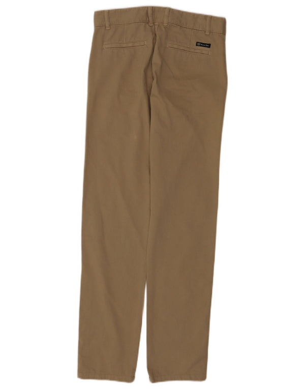 Massimo Dutti drenge lige chinobukser 11-12 år W26 L30 Beige