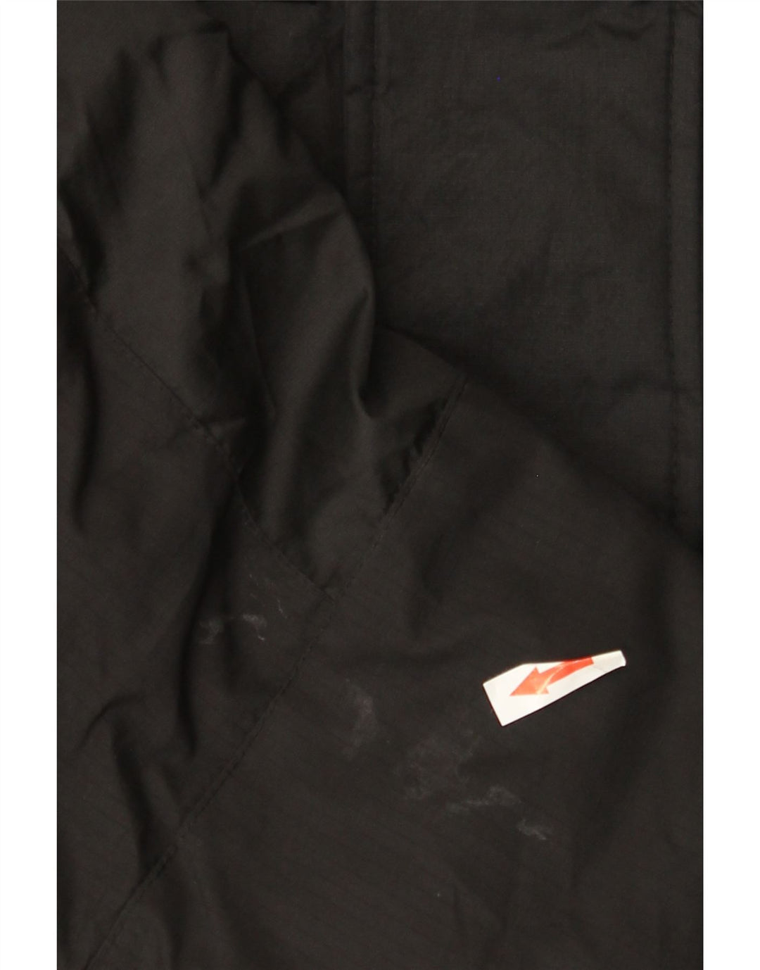 ZARA Herre Hooded Loose Fit Polstret Jakke UK 36 Small Black Polyester