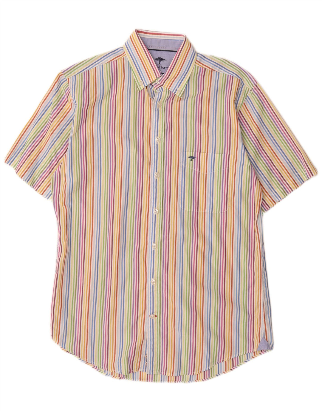 Fynch Hatton Herreskjorte Størrelse 39/40 Medium Flerfarvet Stribet