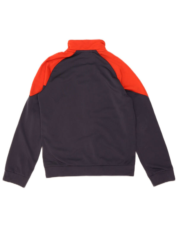 Puma drenge grafisk træningsdragt topjakke 9-10 år marineblå farveblok