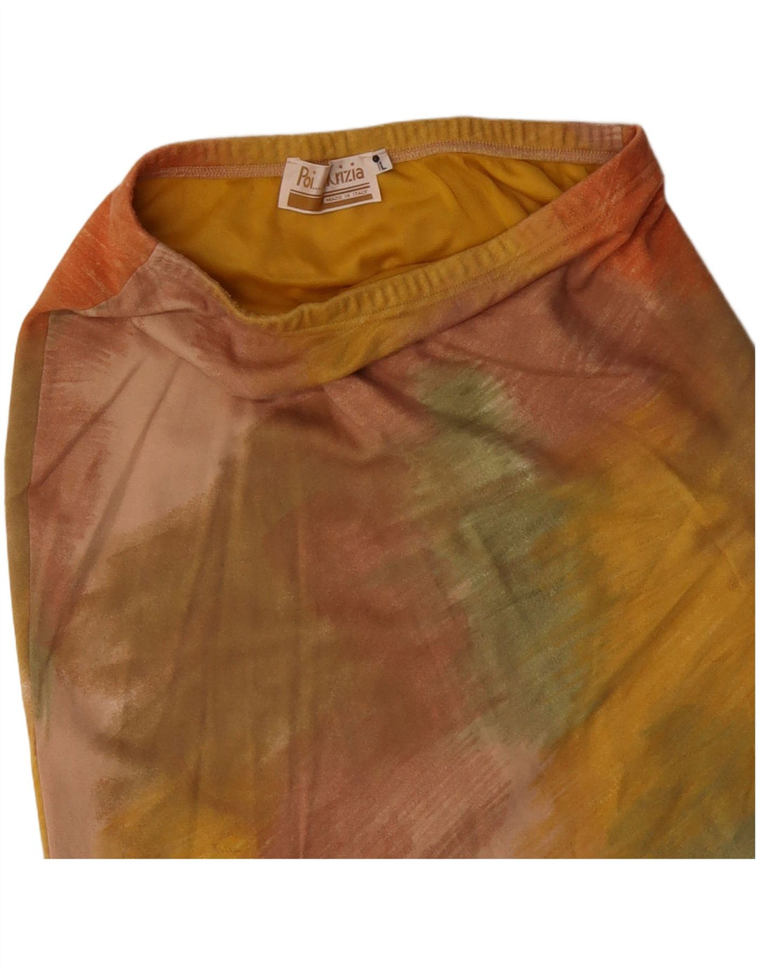 Krizia kvinders blyantnederdel Large W32 Multicolored Tie Dye