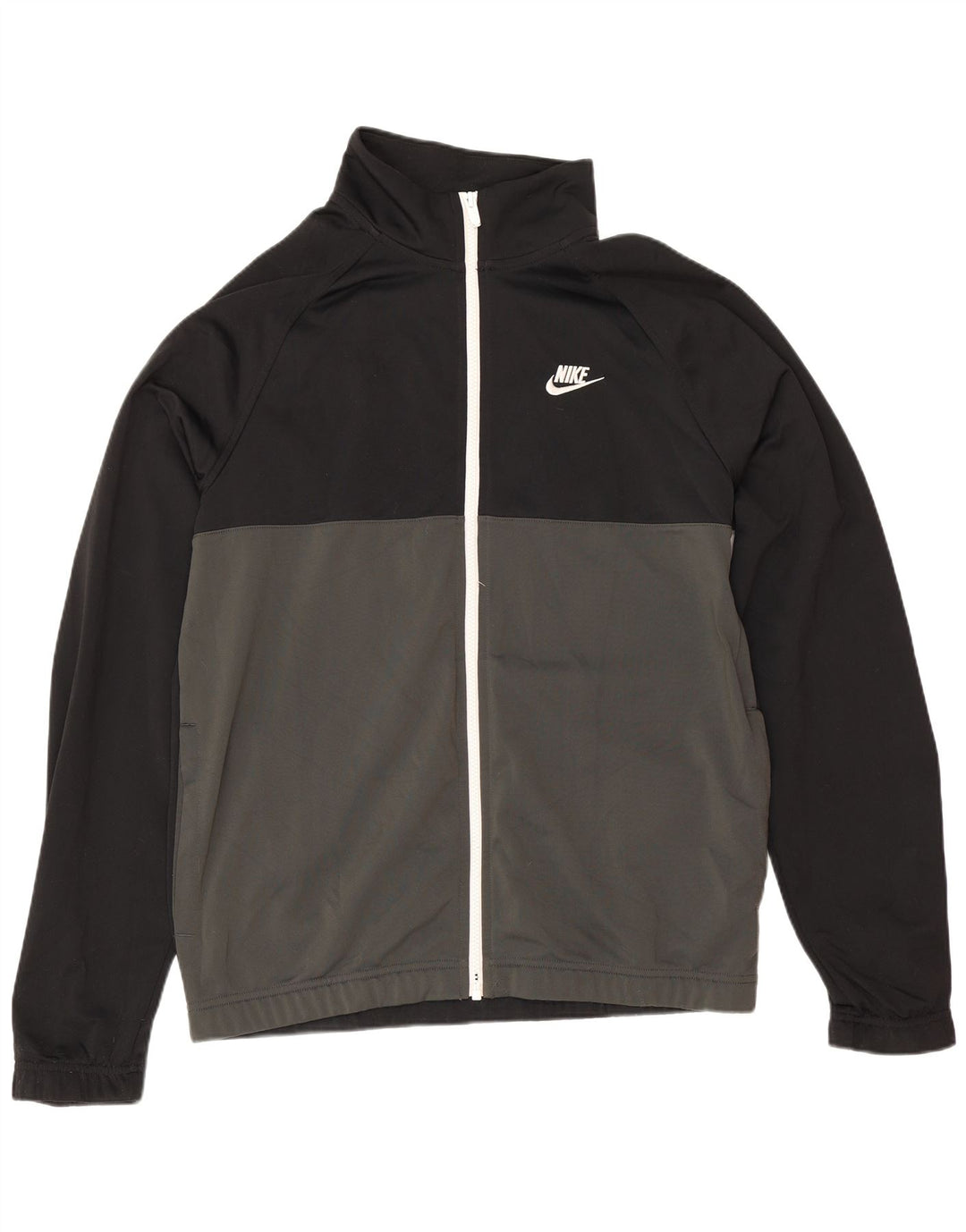 Nike Herre Regular Fit træningsdragt Topjakke Medium Sort Colourblock Sports