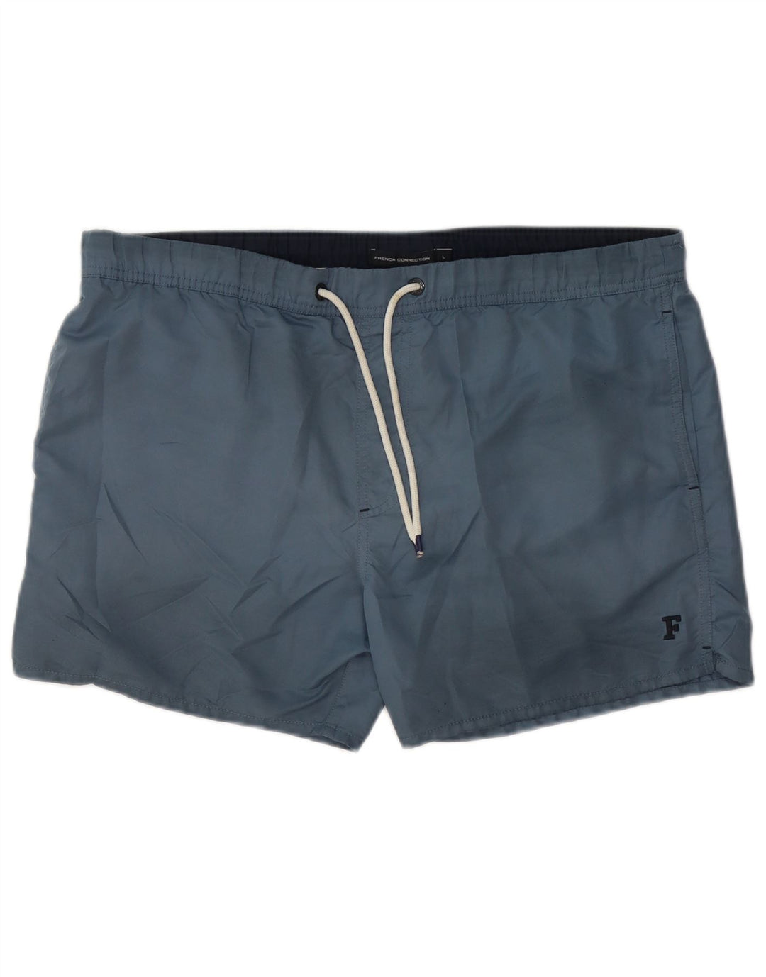 FRANSK FORBINDELSE Herre badeshorts Stor Grå Polyester