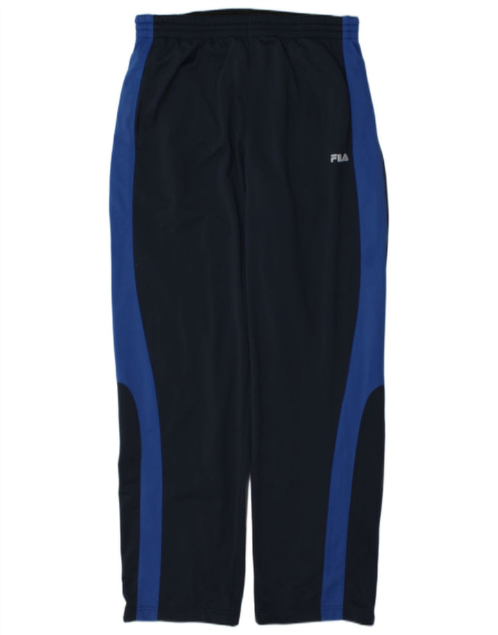Fila Træningsdragt bukser til mænd IT 52/54 Large Navy Blue Colourblock