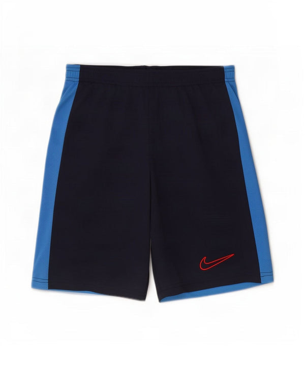 Nike Herre Dri Fit Slim Sportshorts XS Marineblå Colourblock Polyester