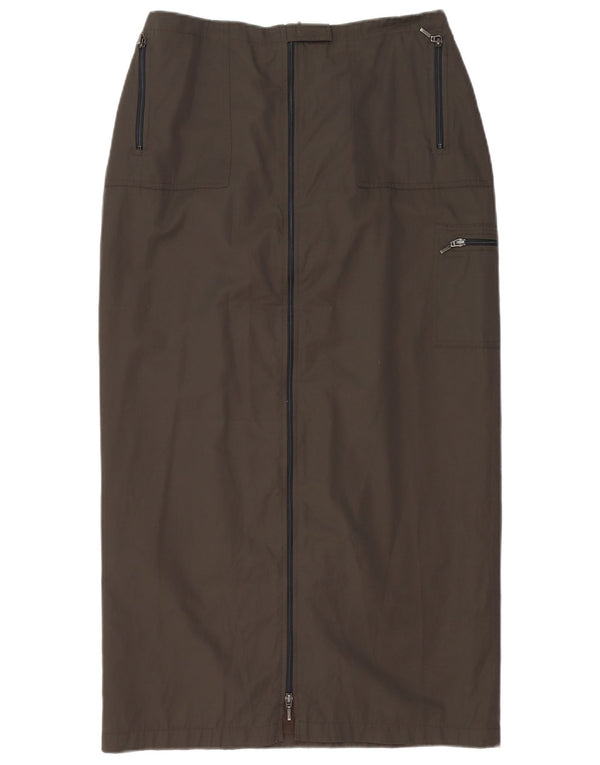 Biba Womens Pariscop Midi Cargo Nederdel EU 42 Large W32 Khaki