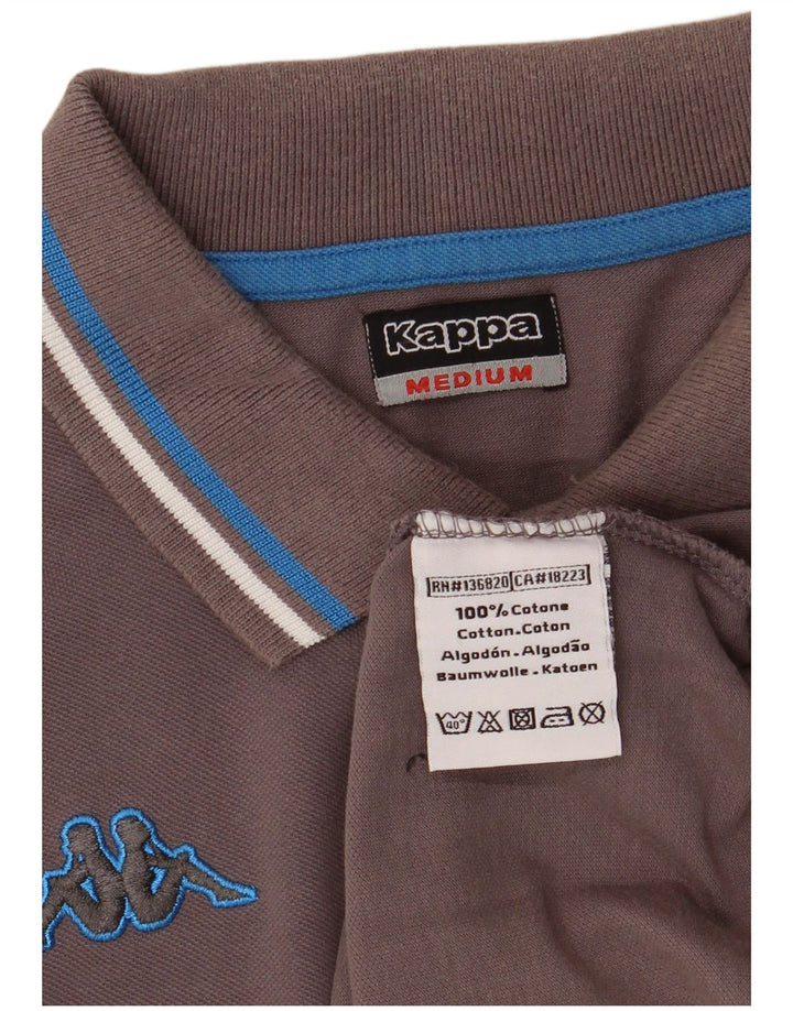 Kappa herre poloshirt mellemgrå bomuld
