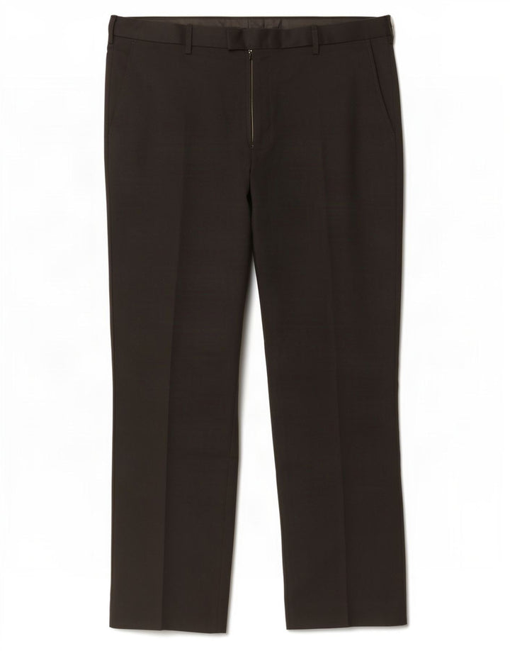 Marks & Spencer Herre Regular Suit Bukser W40 L31 Sort Polyester