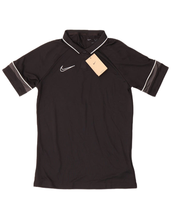 Nike Mens Dri Fit Polo Shirt Medium Black Colourblock Polyester