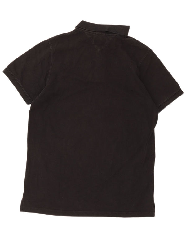 Tommy Hilfiger Herre Polo Shirt XL Sort Bomuld