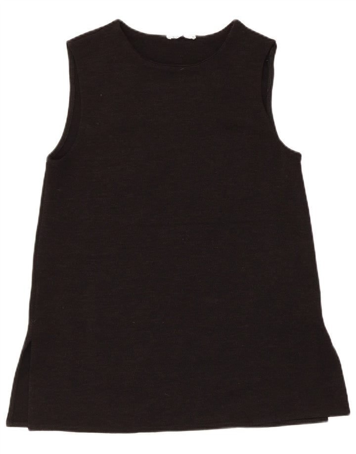 Zara Damevest Top UK 10 Lille Sort